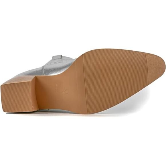 NEW Western Cowboy Boots for Women - Knee High Wide Calf Cowgirl Boots - Picture 6 of 6